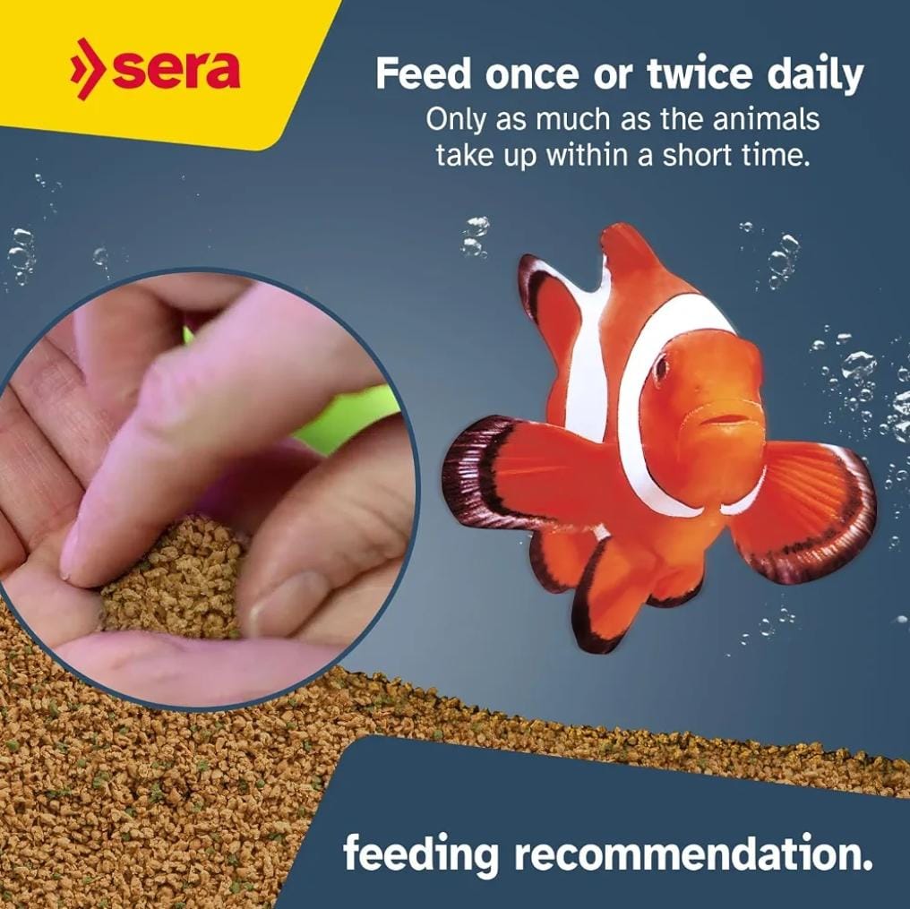 Sera Marine Granules Staple Fish Food, 250ml