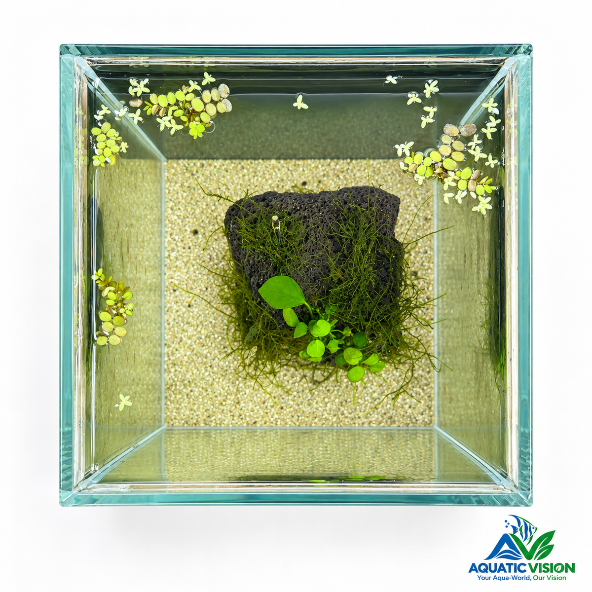 Emerald Rock Nano Aquascape(15x15x20cm)