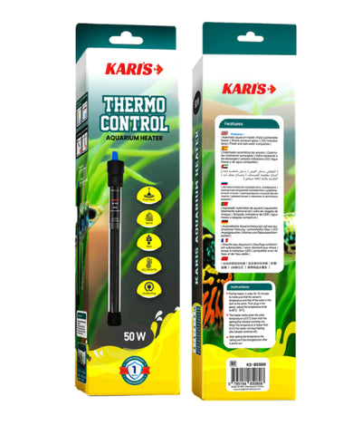 KARI'S THERMO CONTROL AQUARIUM HEATER 50w