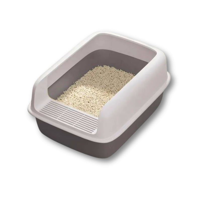 Semi Closed Cat Litter Box Small (41*31*17)