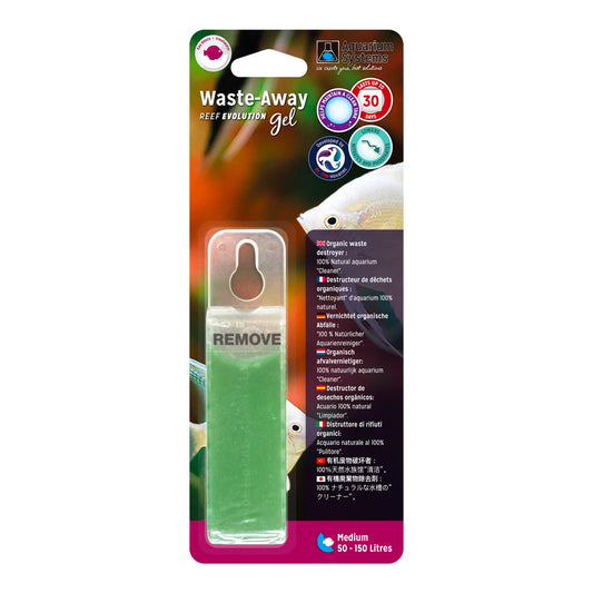 Waste-Away Gel FRESHWATER Single Pack - Medium (50-150L