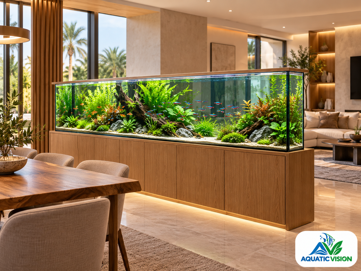 Aquatic Vision custom aquarium design inspiration