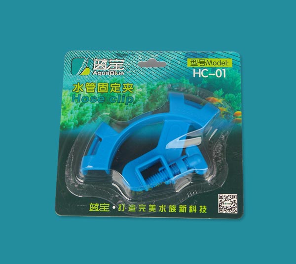 AQUA BLUE HOSE CLIP HC-01