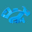 AQUA BLUE HOSE CLIP HC-01