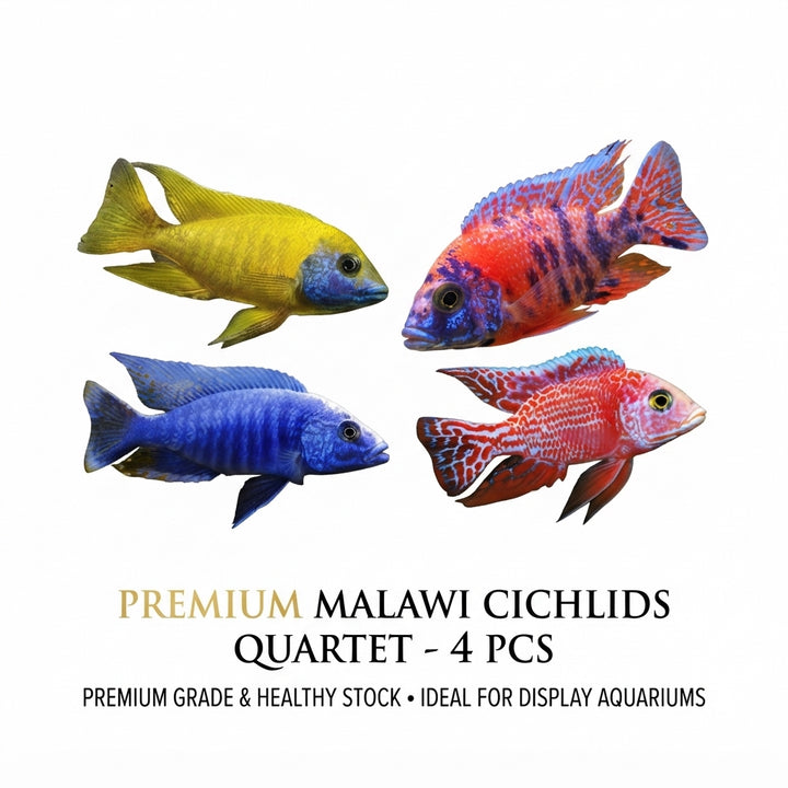 Malawi Cichlid Mix Color 2PCS Combo Deal (Medium )