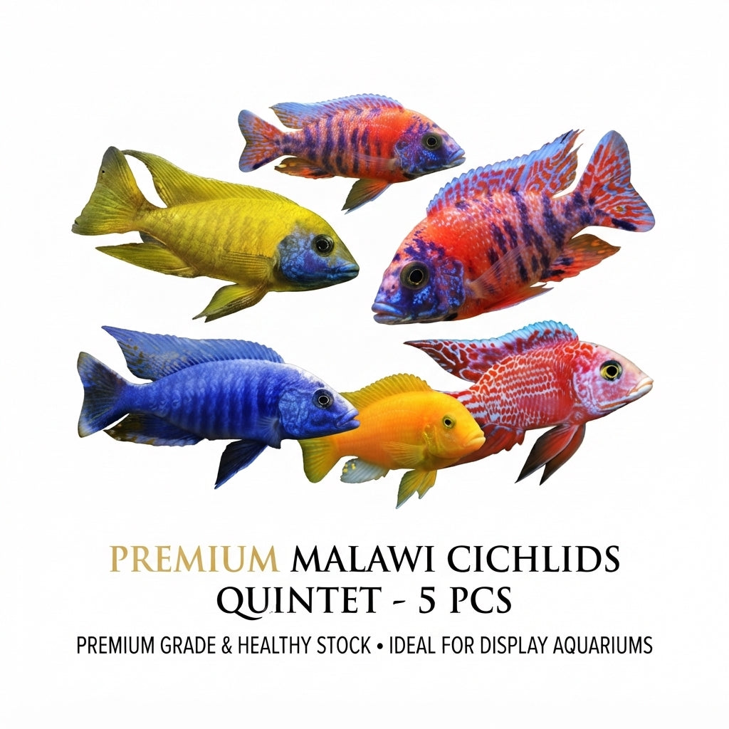 Malawi Cichlid Mix Color 5PCS Combo Deal (Small )
