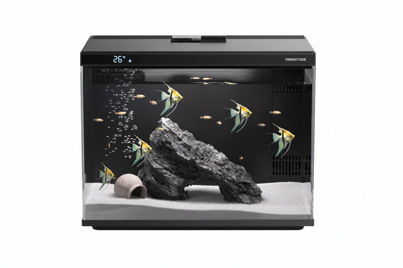 Pawgether Smart Aquarium With Feeder [Wifi Version] 30L