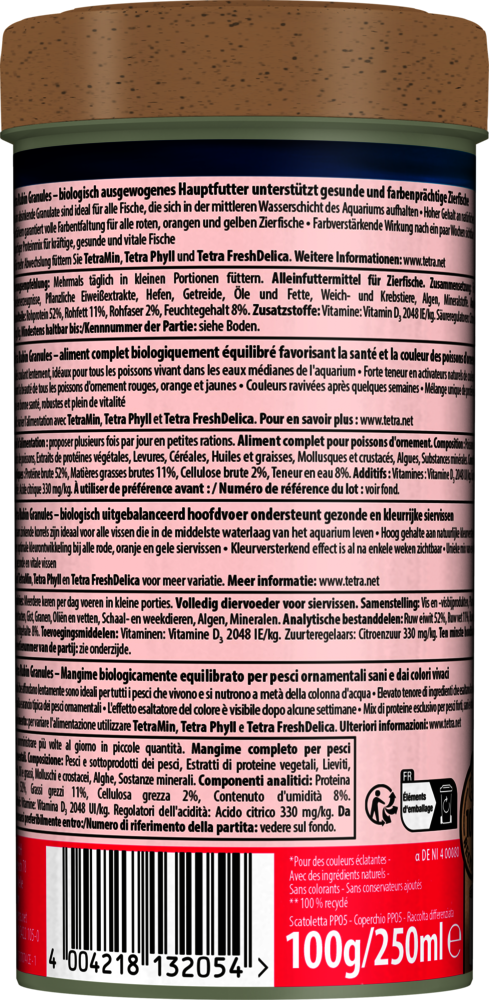 TETRA RUBIN GRANULES