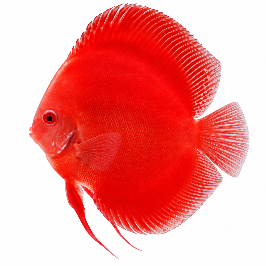 Super Red Discus Fish