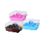 Hamster Cage Size : 23x23x17 CM