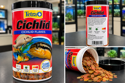 Tetra cichlid flakes