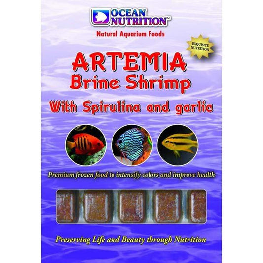 Frozen Artemia Brine Shrimp With Spirulina And Garlic