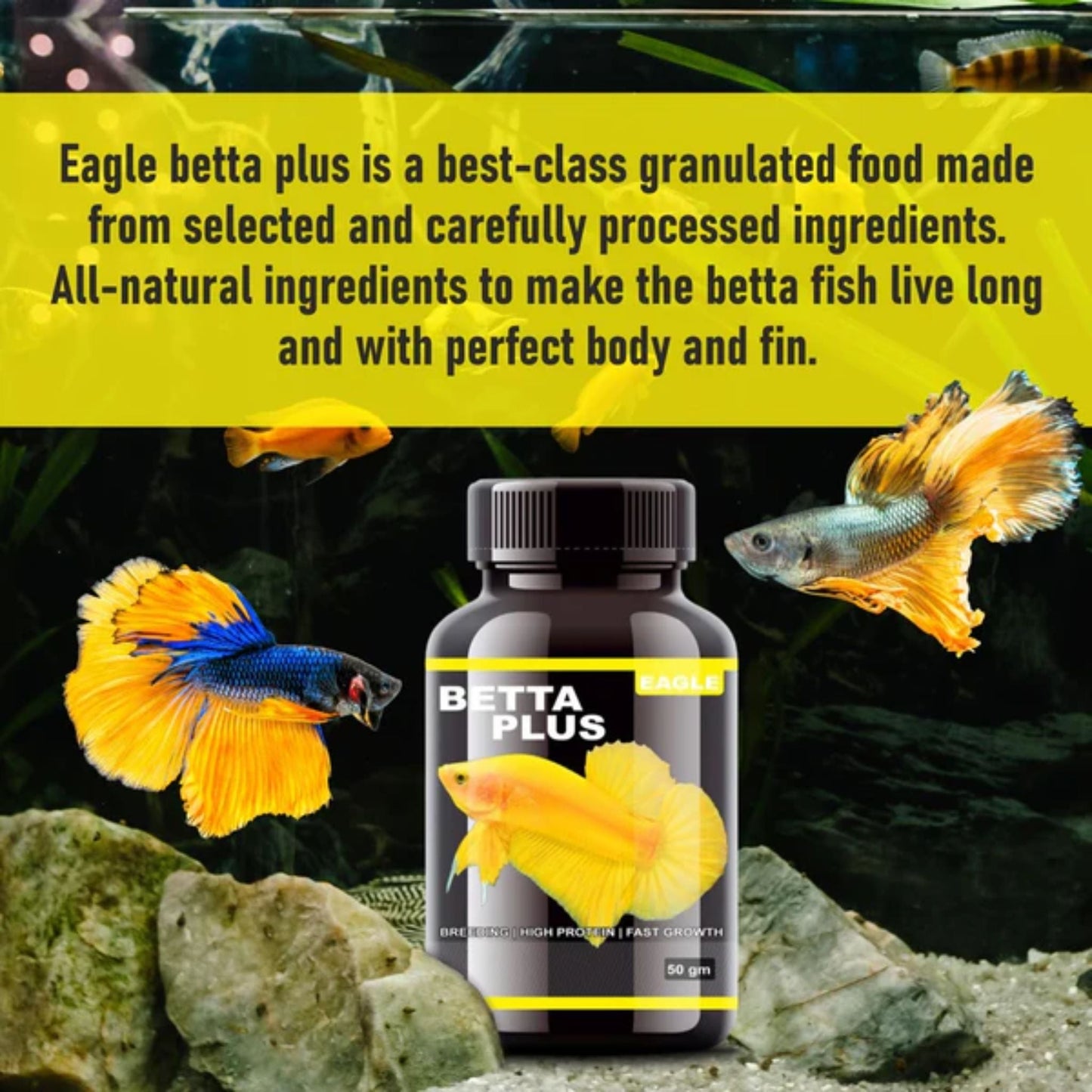 Horizone Eagle Betta Plus Fish Food 50G