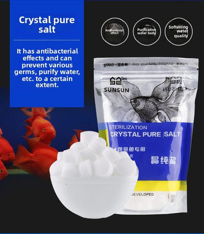 SUNSUN Aquarium Salt for Tropical Fish-Mineral Enriched Formula