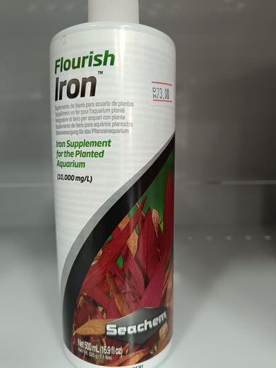 SEACHEM FLOURISH IRON SUPPLEMENT FOR THE PLANTED AQUARIUM 500ML
