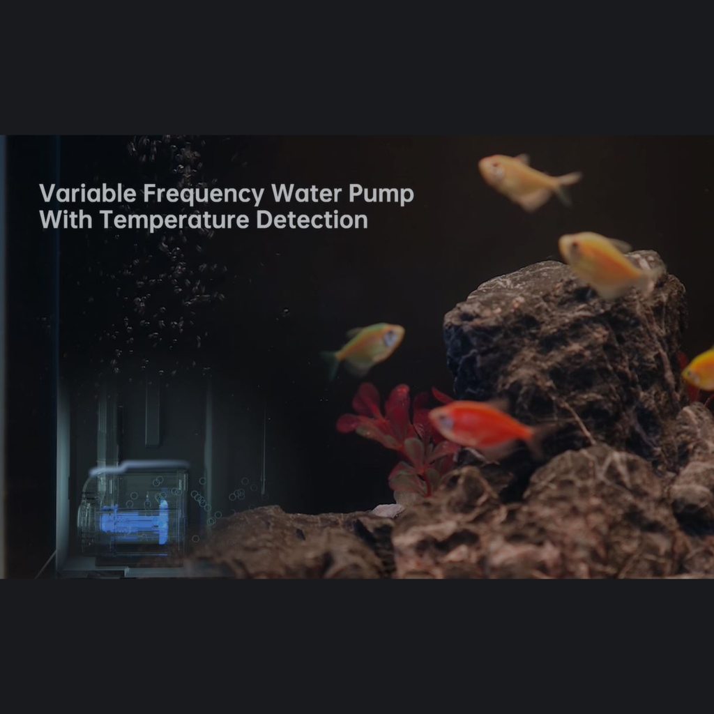 Pawgether Smart Aquarium With Feeder [Wifi Version] 30L
