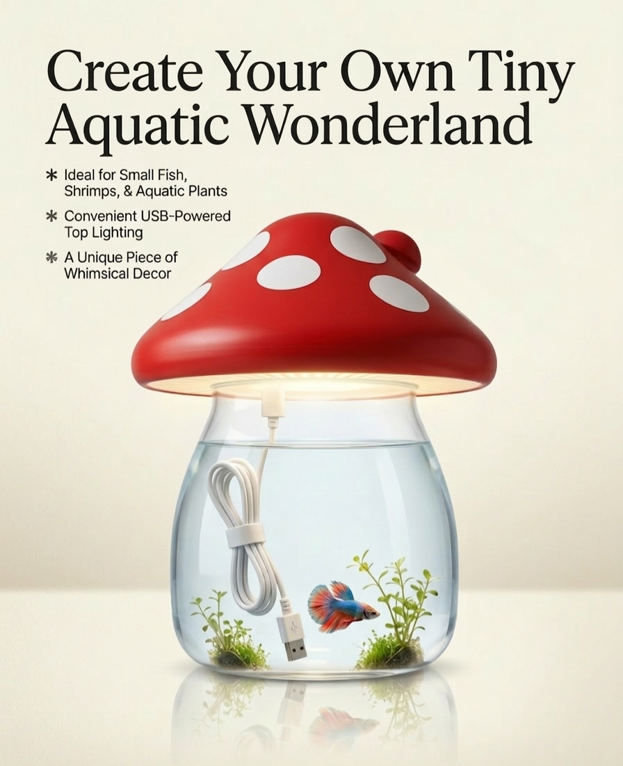 Mashroom Fish Tank