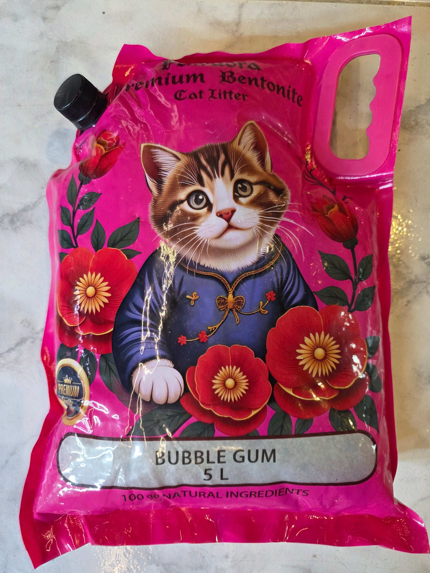 Pawdora Premium Bentonite Cat Litter 5L