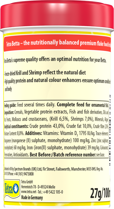 Tetra Betta Food