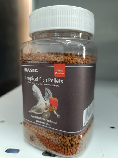 HORIZONE BASIC TROPICAL FISH PELLETS 100G