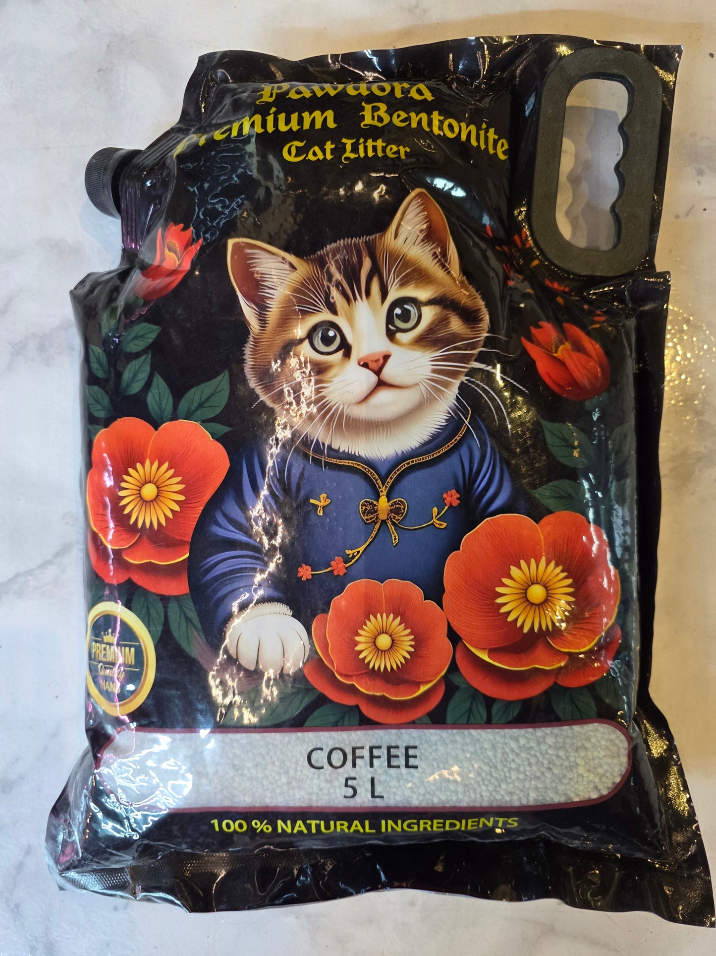 Pawdora Premium Bentonite Cat Litter 5L