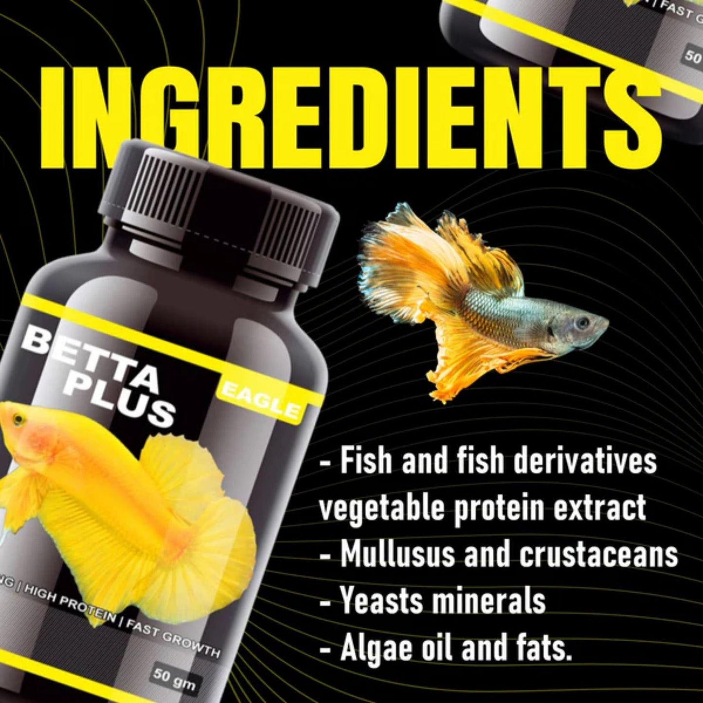 Horizone Eagle Betta Plus Fish Food 50G