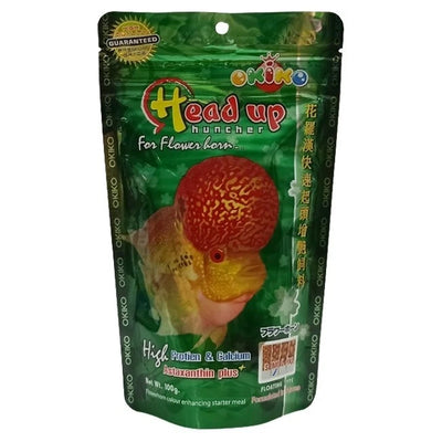 Okiko Flowerhorn Head up Huncher Flowerhorn Fish Food