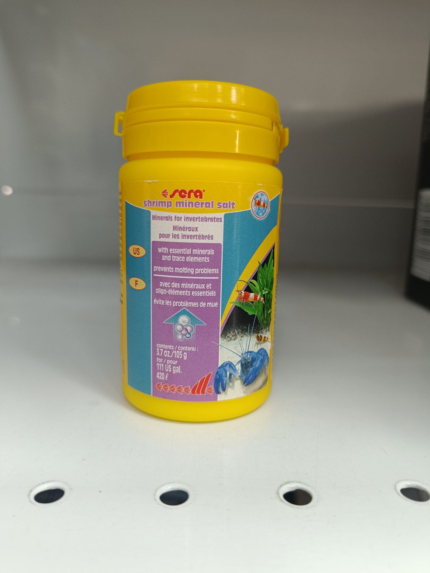 SERA SHRIMP MINERAL SALT 105G