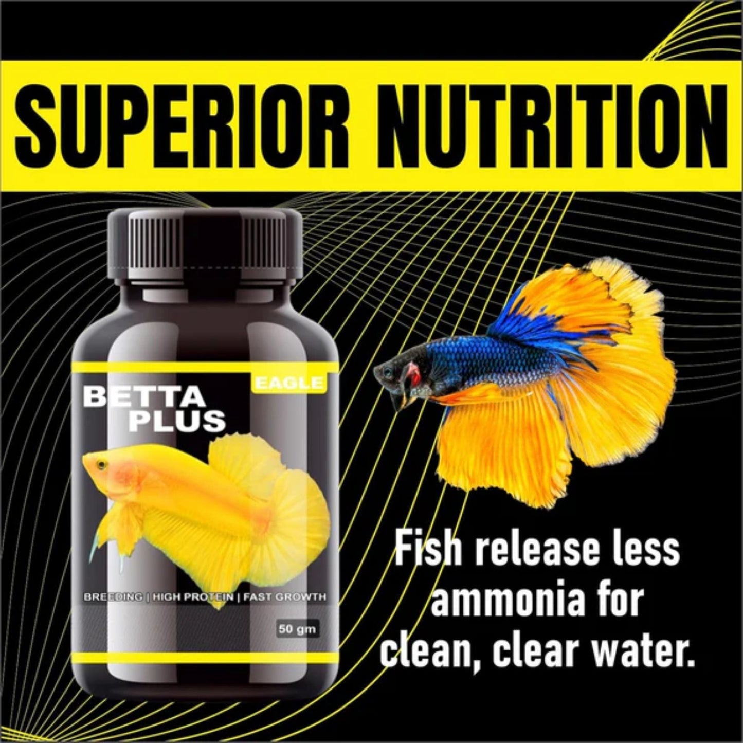 Horizone Eagle Betta Plus Fish Food 50G