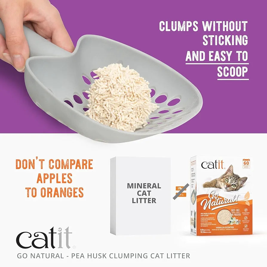 Catit Go Natural! Pea Litter,  Scented