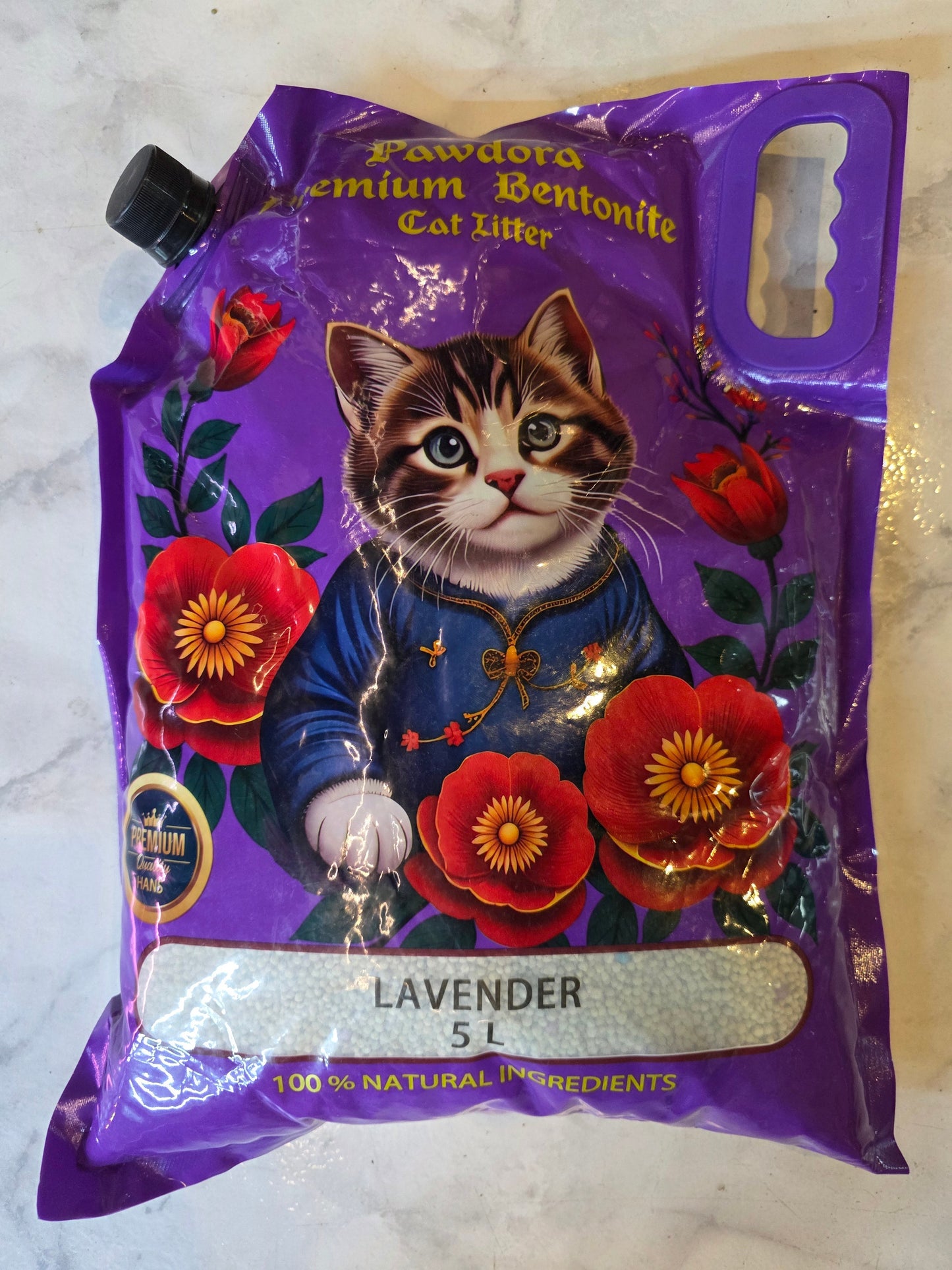 Pawdora Premium Bentonite Cat Litter 5L