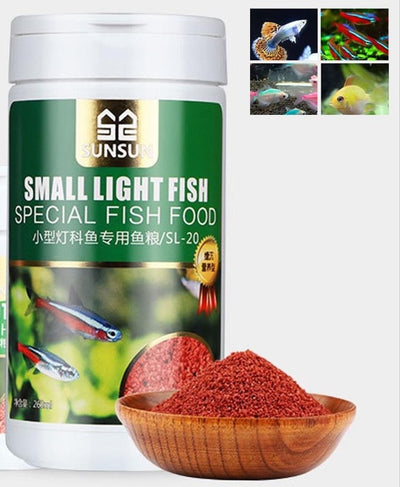 Sunsun Small Light Fish Food 260ML