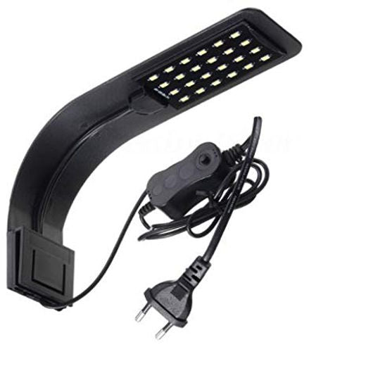 Roxin X5-Plus 8W 40 Light Planted Aquarium Clip Lamp