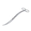 Extra Curved Stainless Steel Scissor – 25 cm