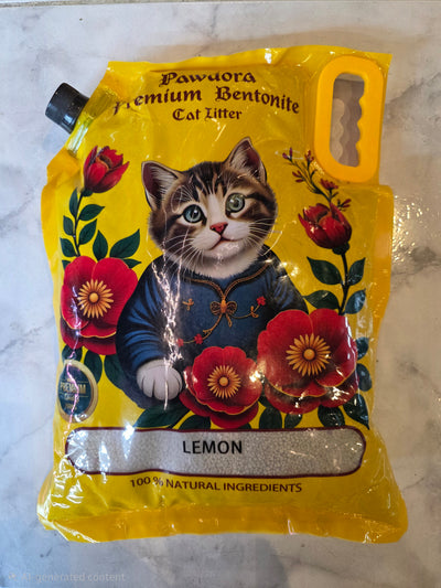 Pawdora Premium Bentonite Cat Litter 8L