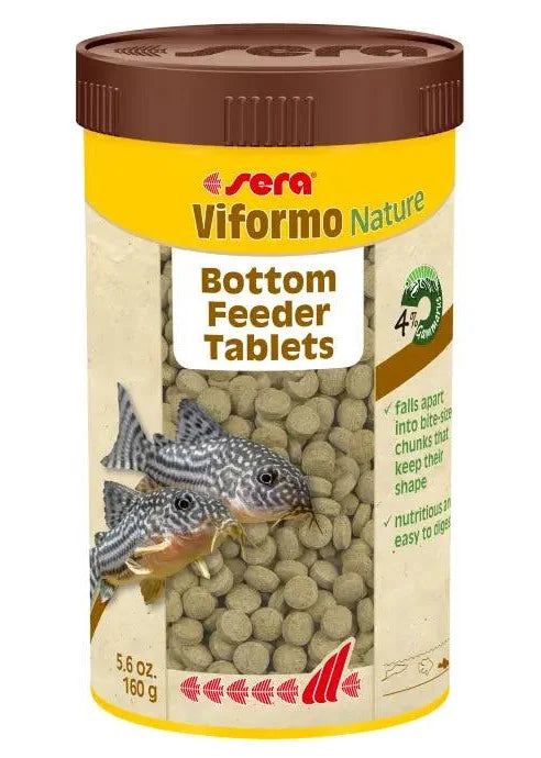 SERA VIFORMO BOTTOM FEEDER TABLETS FISH FOOD 64G