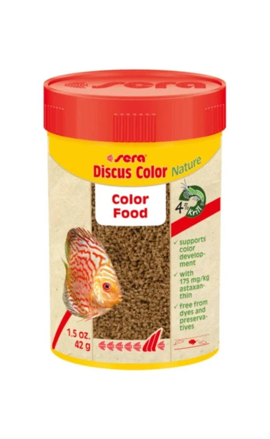 SERA DISCUS COLOR FISH FOOD 100ML