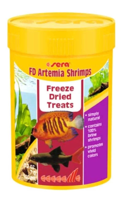 SERA FD ARTEMIA SHRIMPS FREEZE DIRED TREATS FISH FOOD